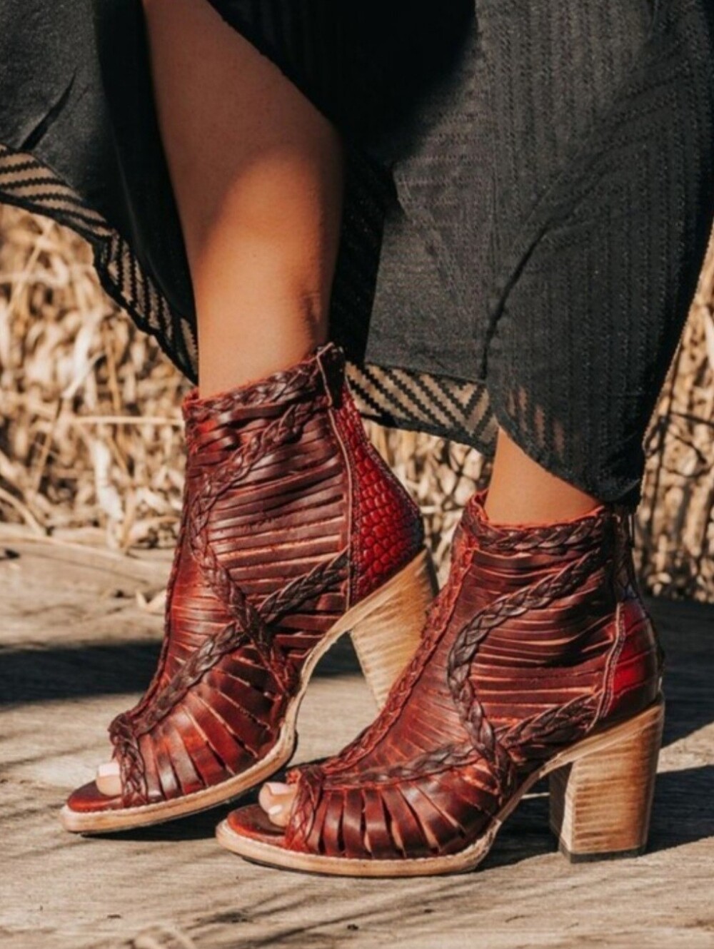 Freebird Bela Sandal Wine
